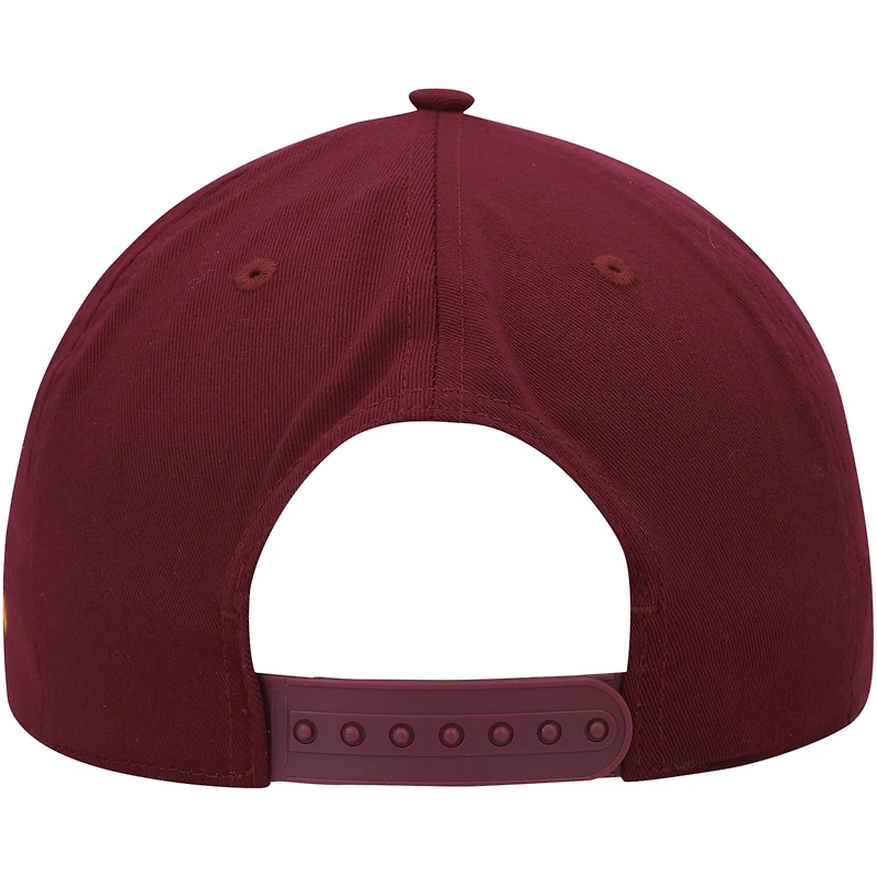 Casquette adidas Snapback Arizona State Sun Devils Established marron pour homme