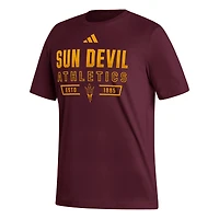 Men's adidas  Maroon Arizona State Sun Devils Head of Class Fresh T-Shirt