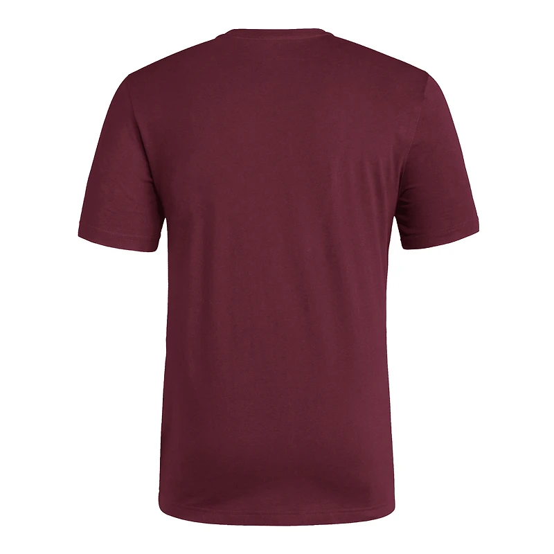 Men's adidas Maroon Arizona State Sun Devils Locker Slogan Pre-Game T-Shirt