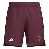 Men's adidas Maroon Arizona State Sun Devils Program Woven Training Shorts