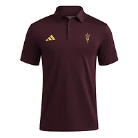 Polo adidas Ultimate 365 bordeaux pour homme, Arizona State Sun Devils