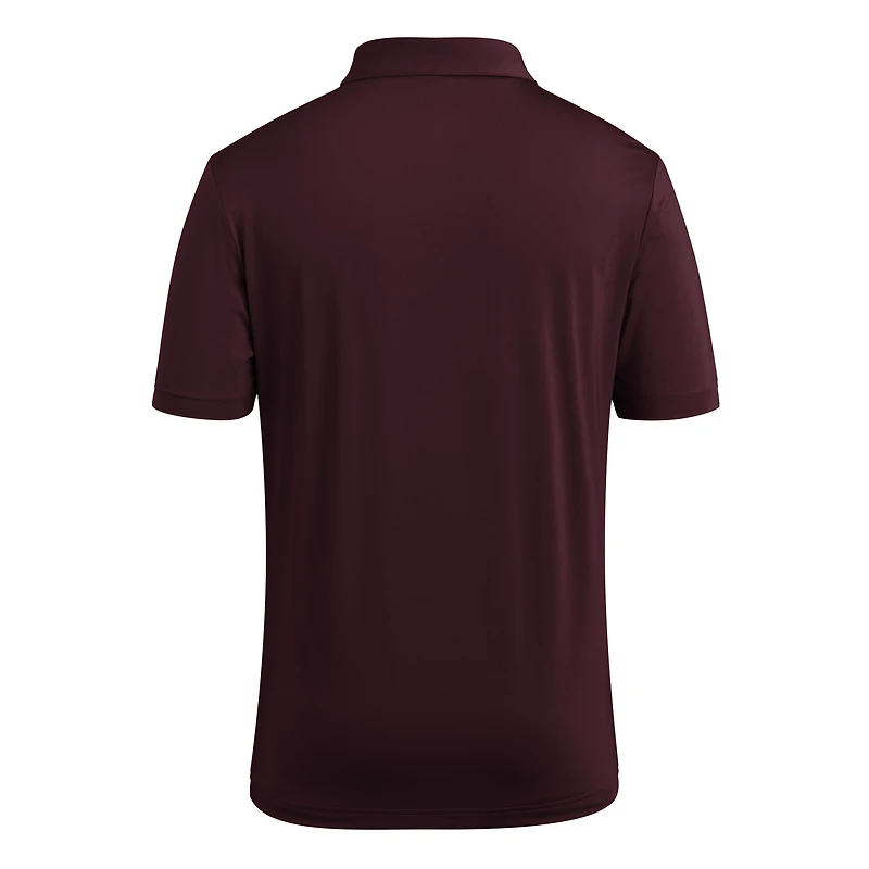 Polo adidas Ultimate 365 bordeaux pour homme, Arizona State Sun Devils