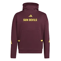 Men's adidas Maroon Arizona State Sun Devils Z.N.E. Pullover Hoodie