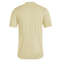 Men's adidas  Natural Arizona State Sun Devils 2025 Military Appreciation Pre-Game AEROREADY T-Shirt