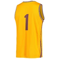 Maillot rétro inversé #1 adidas Arizona State Sun Devils pour hommes, or