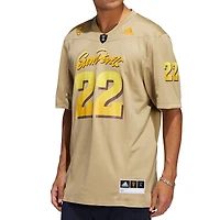 Maillot adidas #22 Tan Arizona State Sun Devils Rising Premier Strategy pour hommes