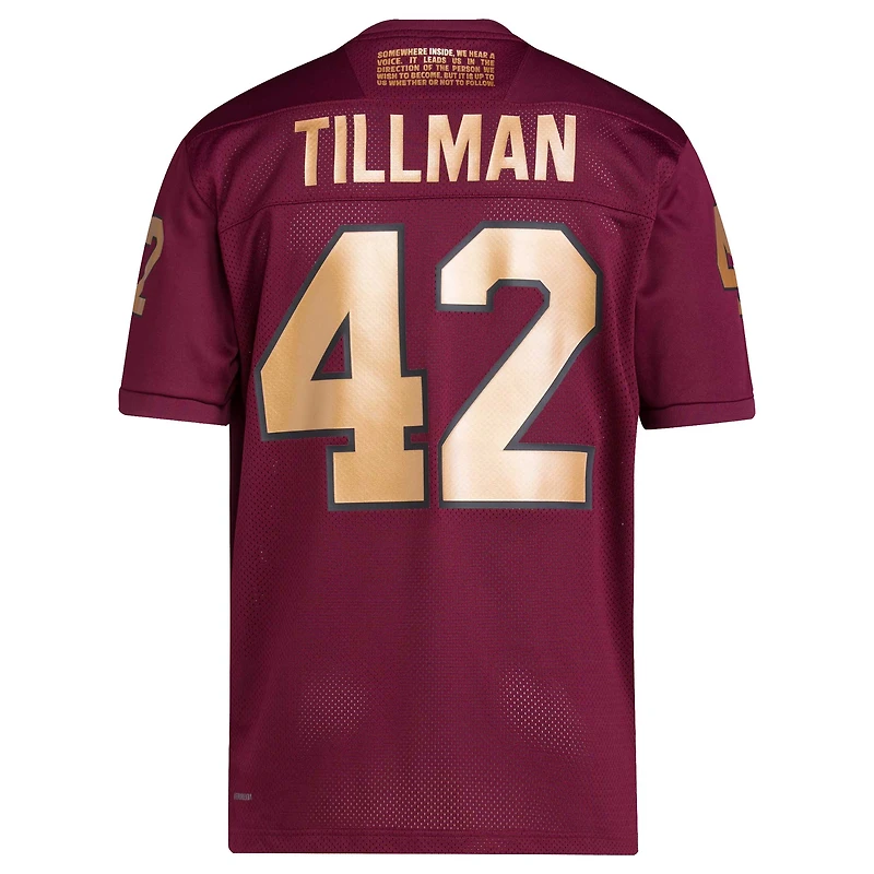 Maillot de football adidas Pat Tillman #42 pour homme, couleur marron, Arizona State Sun Devils