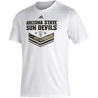 T-shirt Adidas Arizona State Sun Devils Military Appreciation Creator blanc pour homme