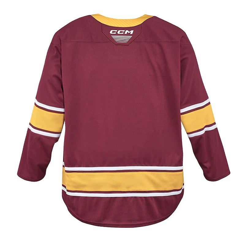 Men's CCM Maroon Arizona State Sun Devils  Replica Hockey Jersey