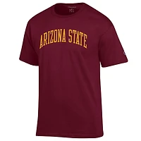 T-shirt basique Arch marron pour homme, champion des Sun Devils de l'Arizona State