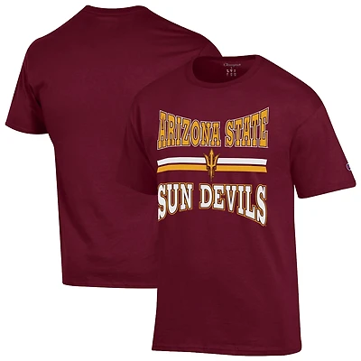 Men's Champion Maroon Arizona State Sun Devils Team Zoom T-Shirt