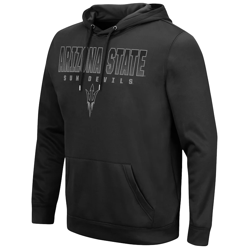 Sweat à capuche Colosseum Black Arizona State Sun Devils Blackout 3.0 pour homme