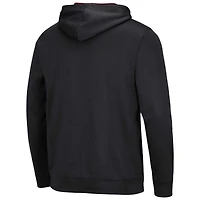 Pull à capuche Colosseum noir pour hommes, Arizona State Sun Devils Resistance Pull