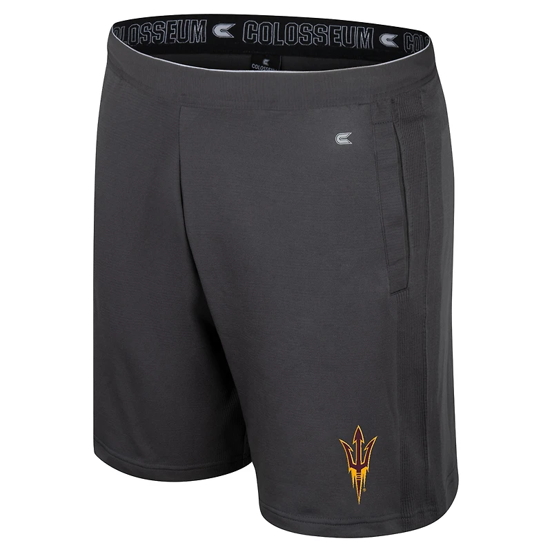 Men's Colosseum Charcoal Arizona State Sun Devils Forget Shorts