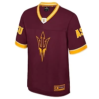 Maillot de football américain « Rien que les coups » des Sun Devils l'Arizona, couleur marron, pour homme, Colosseum