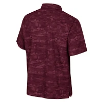 Chemise boutonnée Colosseum Maroon Arizona State Sun Devils Ozark pour hommes