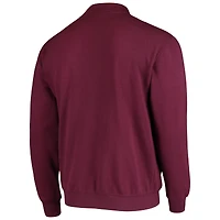 Men's Colosseum Maroon Arizona State Sun Devils Tortugas Logo Quarter-Zip Jacket