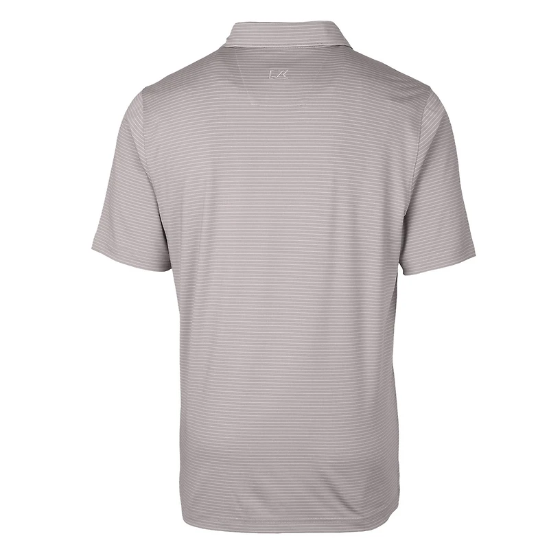 Polo extensible à rayures crayon Forge pour homme, gris, Cutter & Buck, Arizona State Sun Devils, grandes tailles