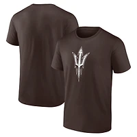 T-shirt Fanatics marron Arizona State Sun Devils Express pour homme