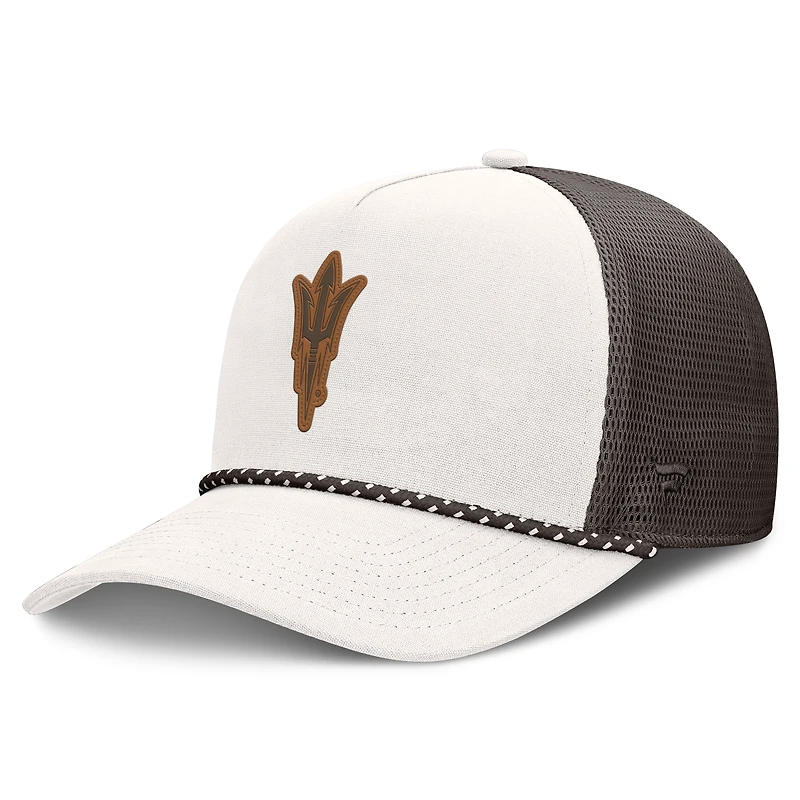 Men's Fanatics Natural Arizona State Sun Devils Bronco Trucker Adjustable Hat