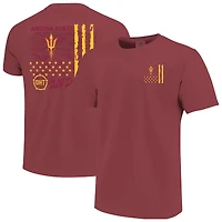T-shirt camouflage OHT marron pour homme, Arizona State Sun Devils, couleurs confort