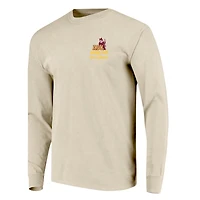 T-shirt à manches longues pour homme, motif mascotte des Sun Devils de l'Arizona State, couleurs confortables