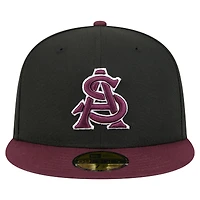 Men's New Era Black Arizona State Sun Devils On-Field Baseball Fitted Hat