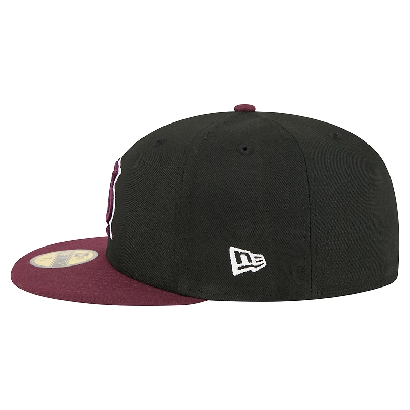 Men's New Era Black Arizona State Sun Devils On-Field Baseball Fitted Hat