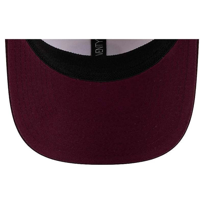 Casquette ajustable en velours côtelé 9SEVENTY pour homme New Era crème/marron des Arizona State Sun Devils