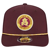 Men's New Era Maroon Arizona State Sun Devils COOLERA 9SEVENTY Rope Stretch-Snap Hat