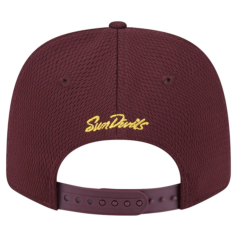 Men's New Era Maroon Arizona State Sun Devils COOLERA 9SEVENTY Rope Stretch-Snap Hat