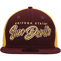 Casquette Snapback 9FIFTY Outright Arizona State Sun Devils New Era marron pour homme