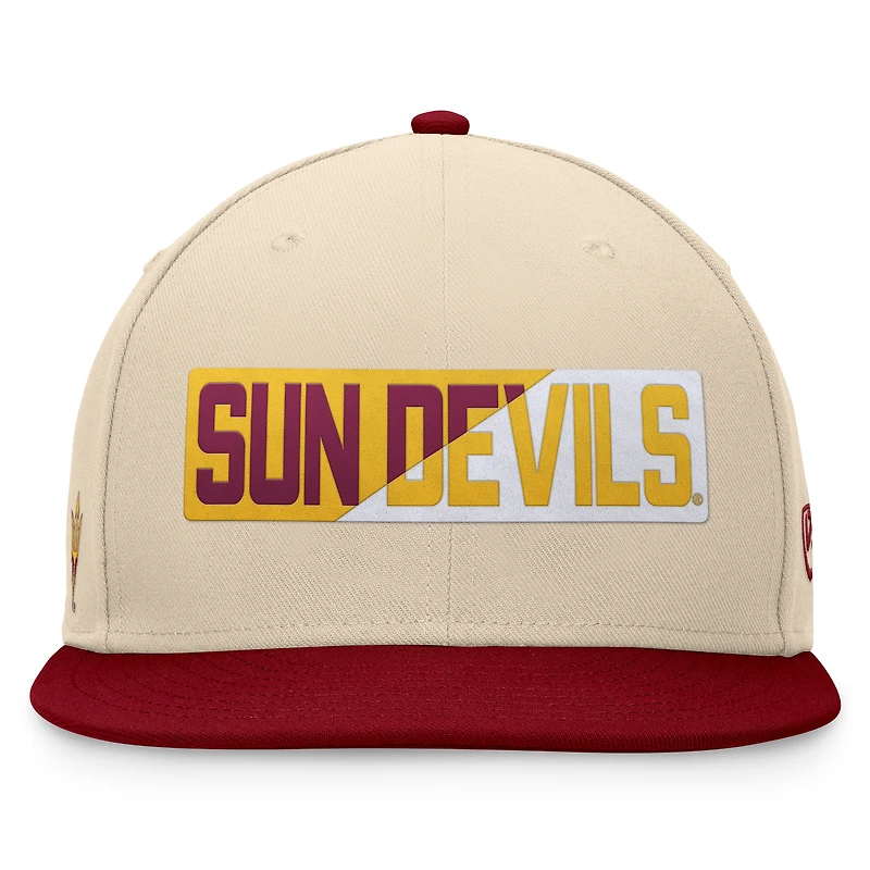 Casquette Snapback Goalaso Top of the World kaki pour hommes des Sun Devils de l'Arizona State