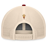 Men's Top of the World Maroon/Natural Arizona State Sun Devils Bennett Trucker Adjustable Hat