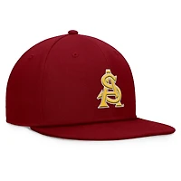 Casquette Snapback fondamentale Top of the World marron Arizona State Sun Devils pour hommes