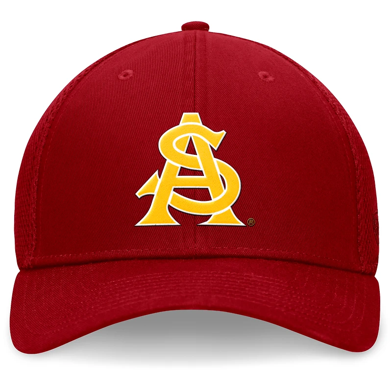 Men's Top of the World Maroon Arizona State Sun Devils Spacer Flex Hat