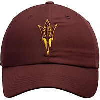 Men's Top of the World Maroon Arizona State Sun Devils Trident Logo Staple Adjustable Hat