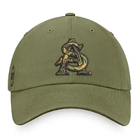 Men's Top of the World Olive Arizona State Sun Devils OHT Military Appreciation Unit Adjustable Hat