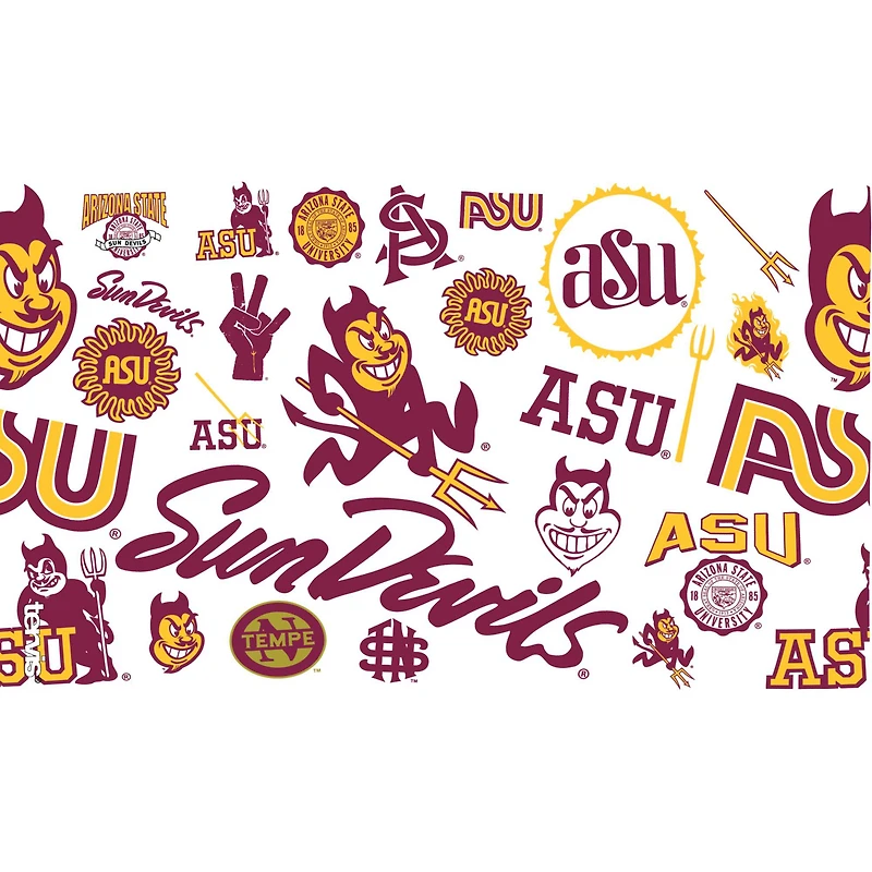 Tervis Arizona State Sun Devils 10oz. Allover Classic Wavy Tumbler