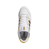 Unisex adidas White/Maroon Arizona State Sun Devils Centennial 85 Low Basketball Shoes