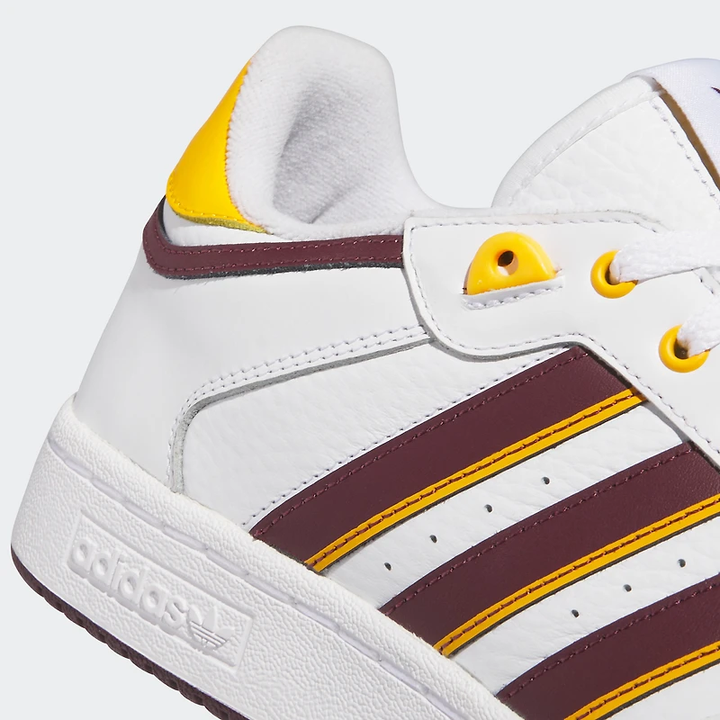 Unisex adidas White/Maroon Arizona State Sun Devils Centennial 85 Low Basketball Shoes