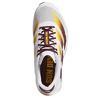 Unisex adidas White Arizona State Sun Devils Adizero Evolution SL Running Shoes