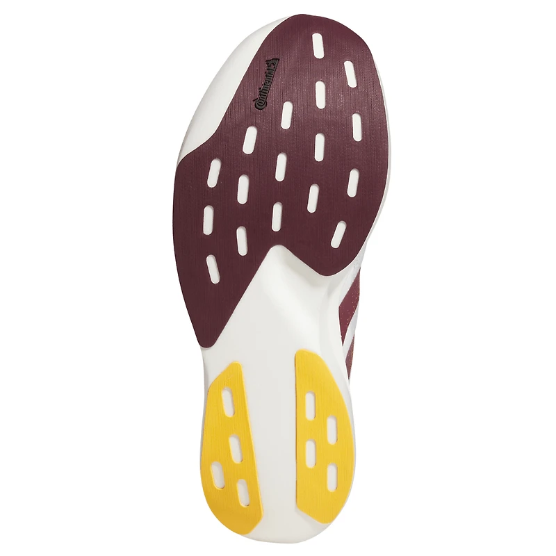 Chaussures de course unisexes Adidas Adizero Evolution SL blanches des Sun Devils l'Arizona