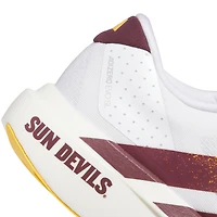 Unisex adidas White Arizona State Sun Devils Adizero Evolution SL Running Shoes