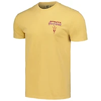 T-shirt unisexe doré des Sun Devils de l'État l'Arizona, Hyper Local Cactus State