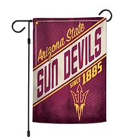 Drapeau de jardin double face WinCraft Arizona State Sun Devils 12" x 18" avec logo rétro