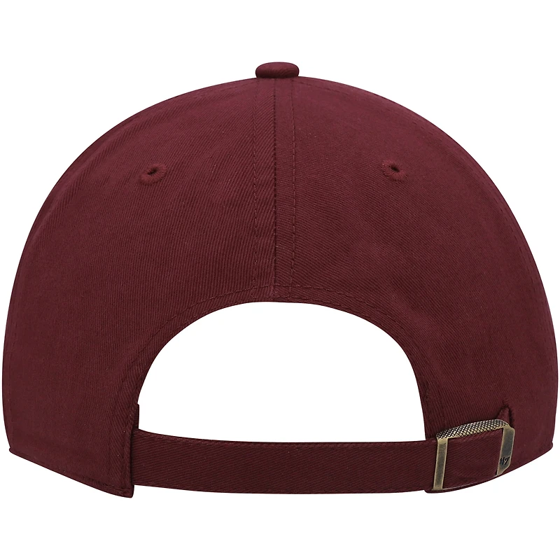 Casquette ajustable 47 Maroon Arizona State Sun Devils Miata Clean Up Logo pour femme