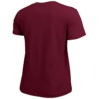 Women's Champion  Maroon Arizona State Sun Devils Arched Over Logo T-Shirt