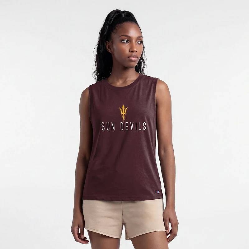 Débardeur Champion marron pour femmes, Arizona State Sun Devils Lifestyle