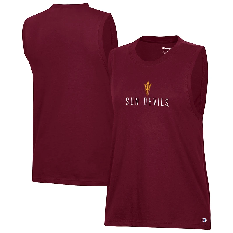 Débardeur Champion marron pour femmes, Arizona State Sun Devils Lifestyle